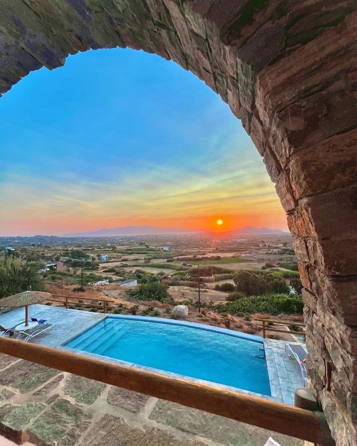 Villa Papa Glinado Naxos Екстериор снимка
