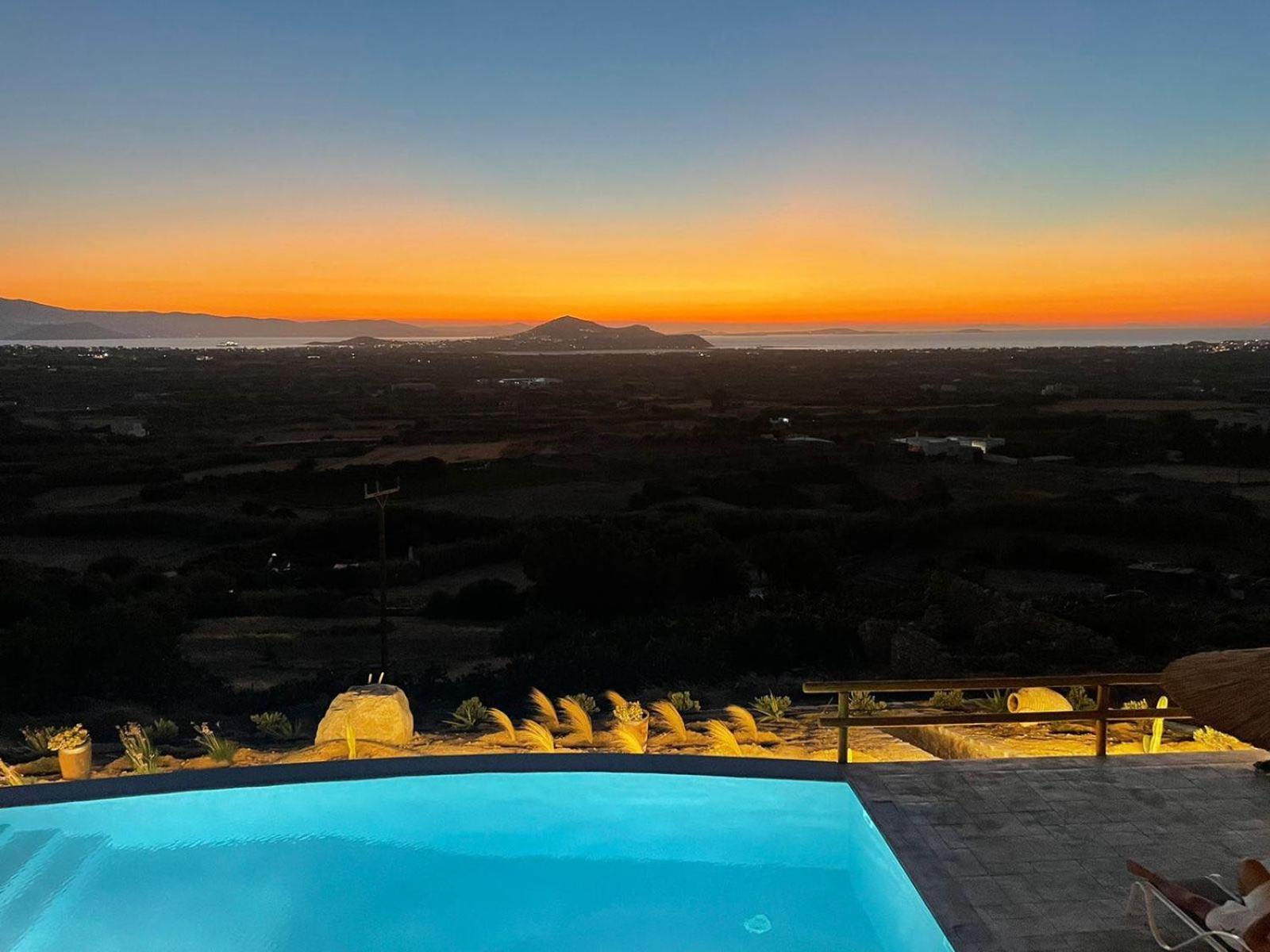 Villa Papa Glinado Naxos Екстериор снимка