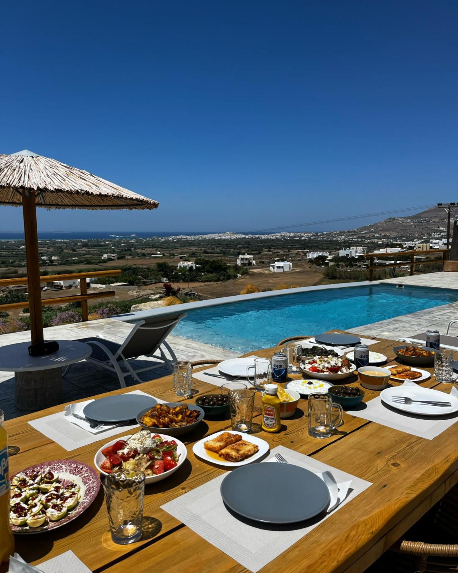 Villa Papa Glinado Naxos Екстериор снимка