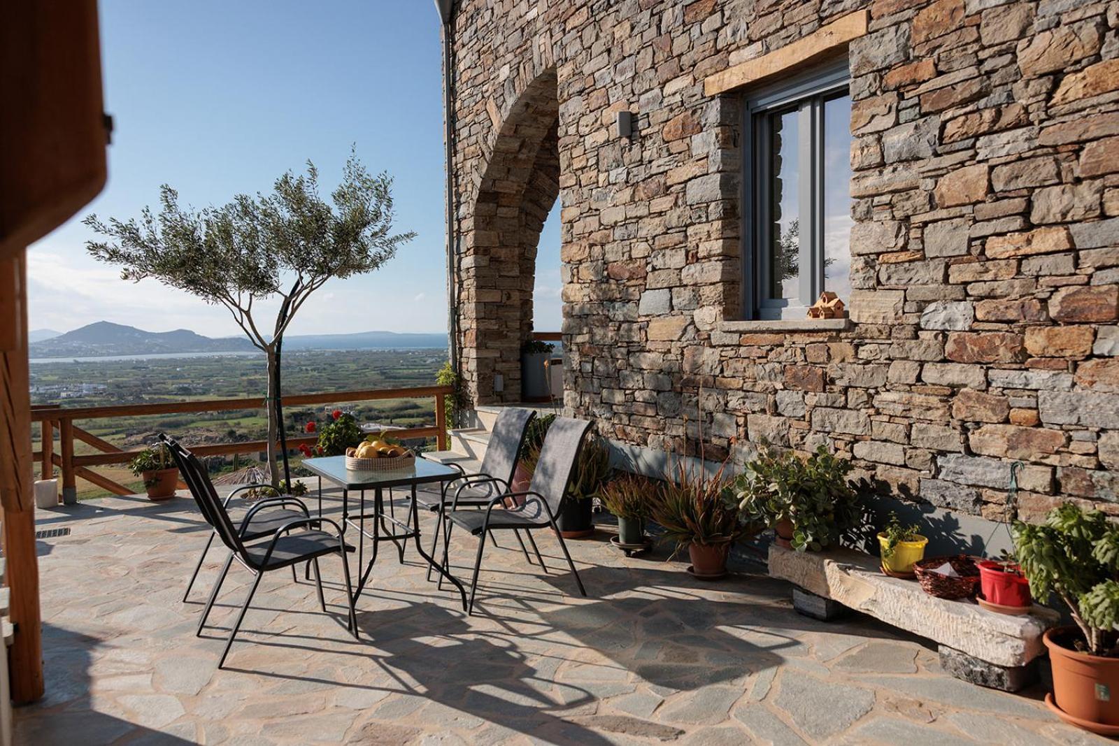Villa Papa Glinado Naxos Екстериор снимка