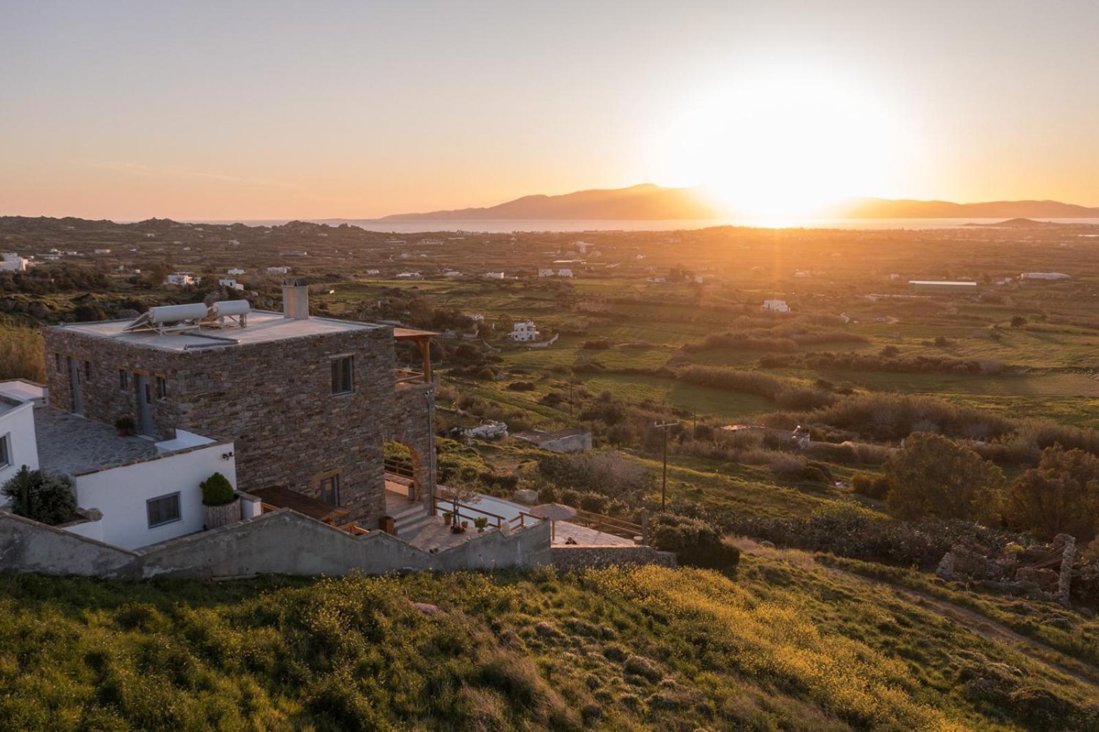 Villa Papa Glinado Naxos Екстериор снимка