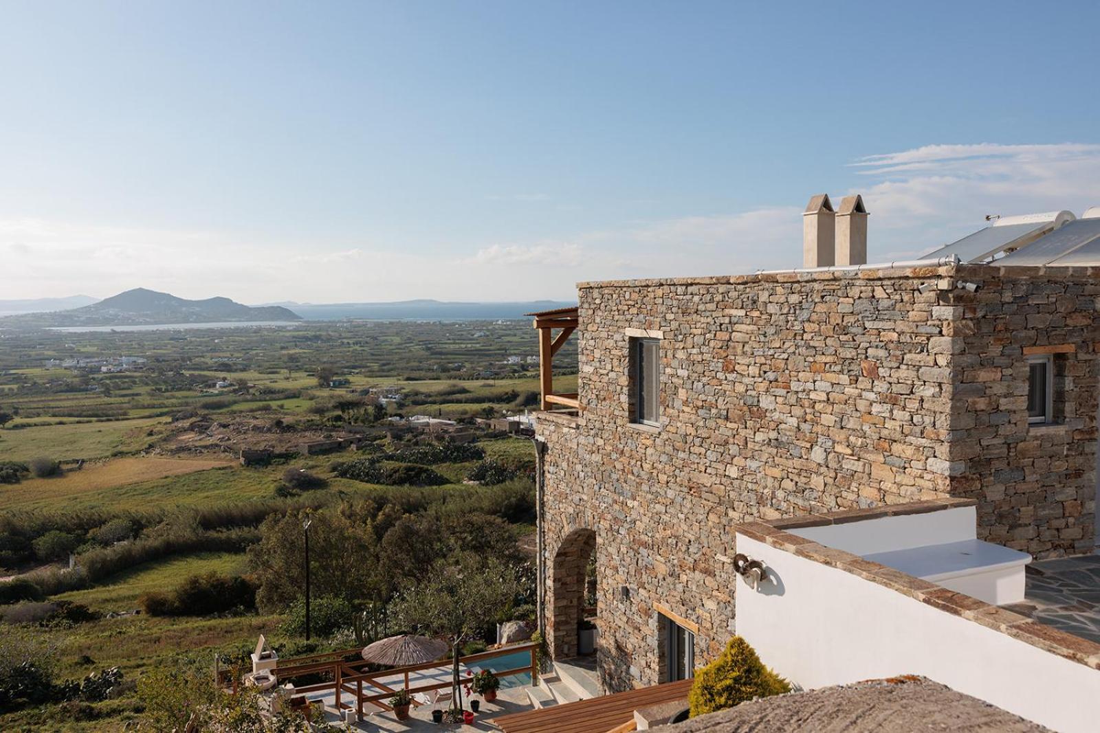 Villa Papa Glinado Naxos Екстериор снимка