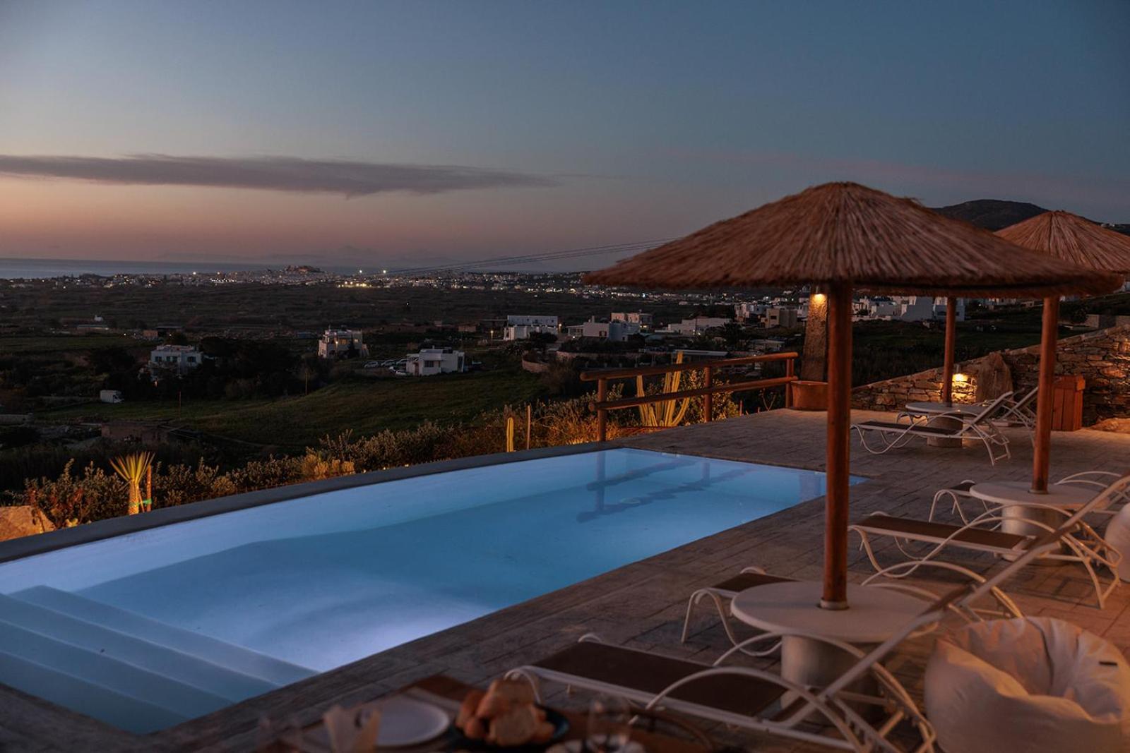 Villa Papa Glinado Naxos Екстериор снимка