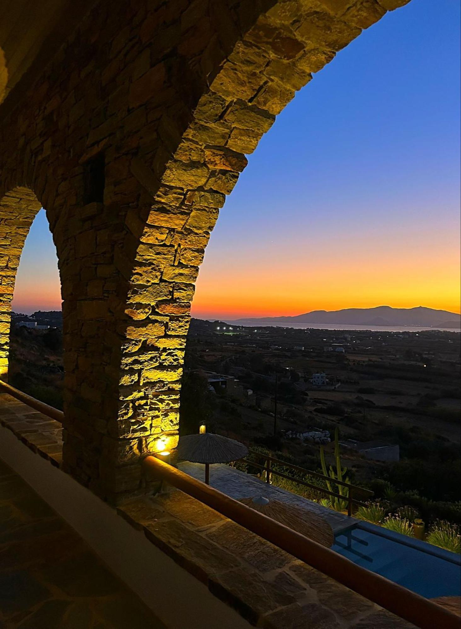 Villa Papa Glinado Naxos Екстериор снимка