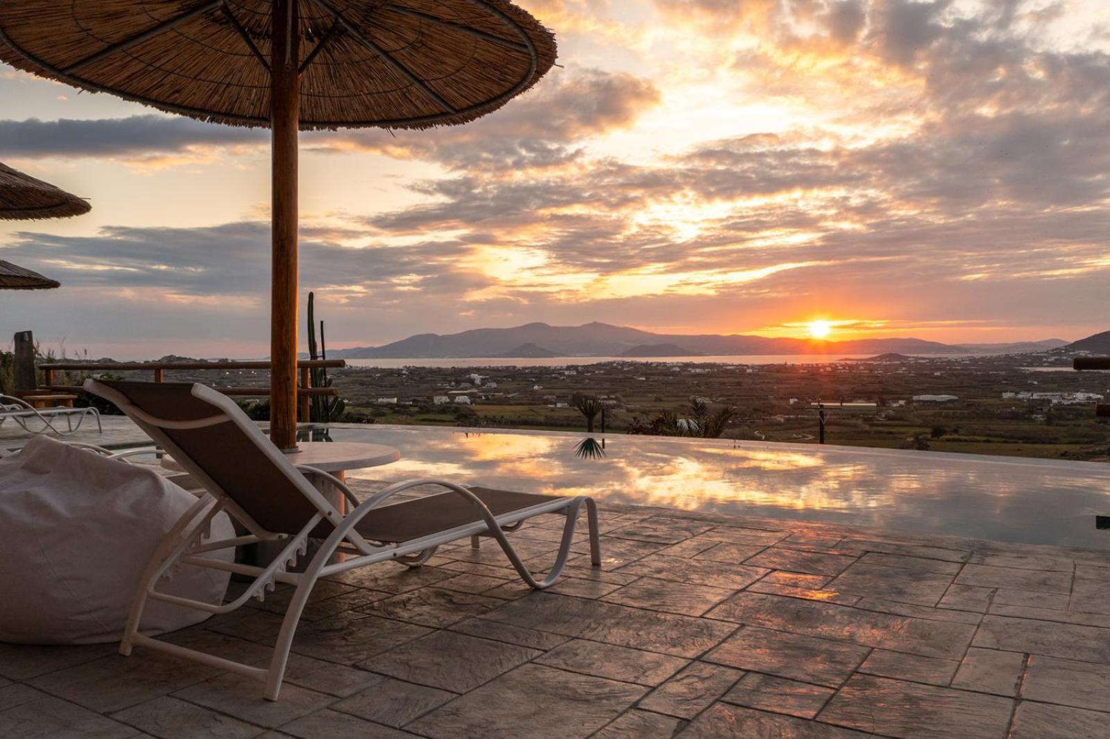 Villa Papa Glinado Naxos Екстериор снимка