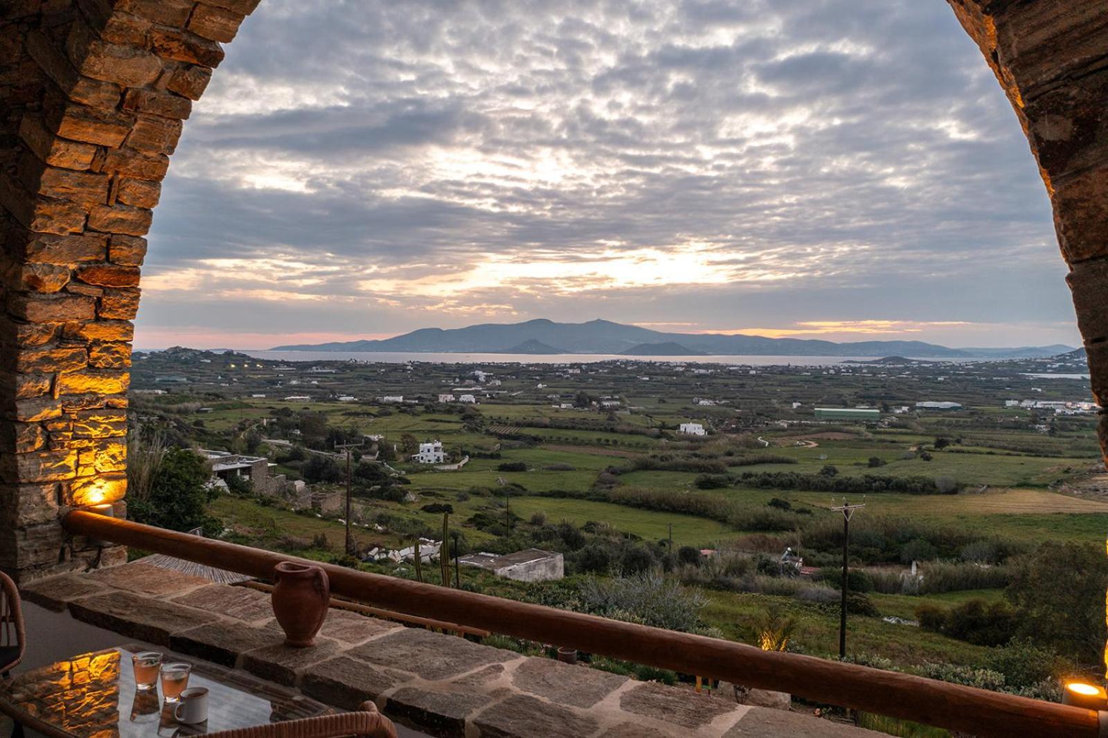 Villa Papa Glinado Naxos Екстериор снимка