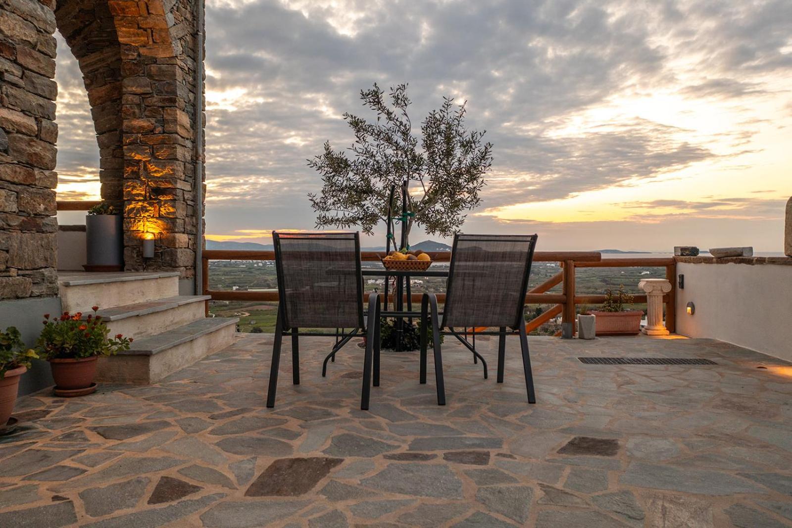 Villa Papa Glinado Naxos Екстериор снимка